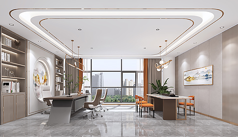 廣東信德集團(tuán)辦公室裝修設(shè)計